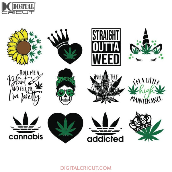 Download Weed Svg Bundle Weed Sunflower Svg Weed Unicorn Svg Cannibis Svg R Digitalcricut