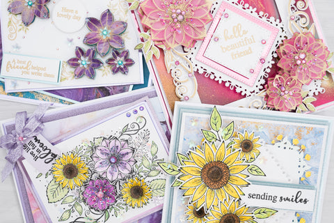 Grande Flowers Additions card group