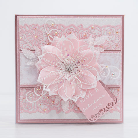 Blooming Frames card sample by Christine McMillan