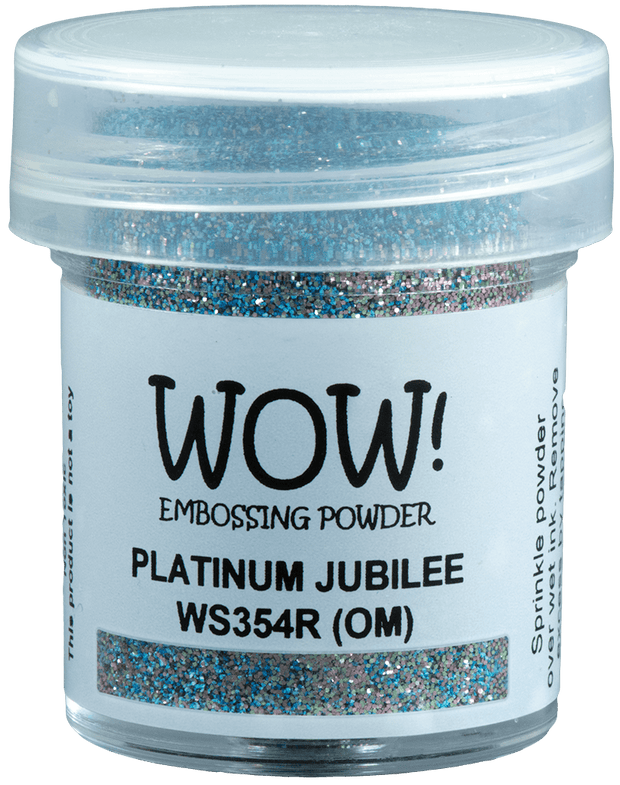 Wow! Embossing Powder Metallic Bundle: Gold, Silver, Platinum and Copper,  15ml (1) (1, Brown)