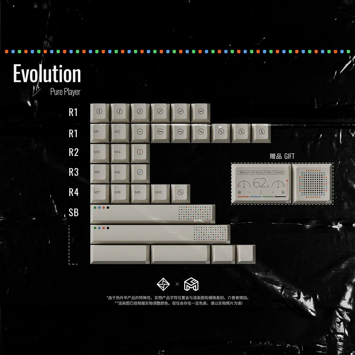 GoMaster Pure Player Keycap Set - Image 9