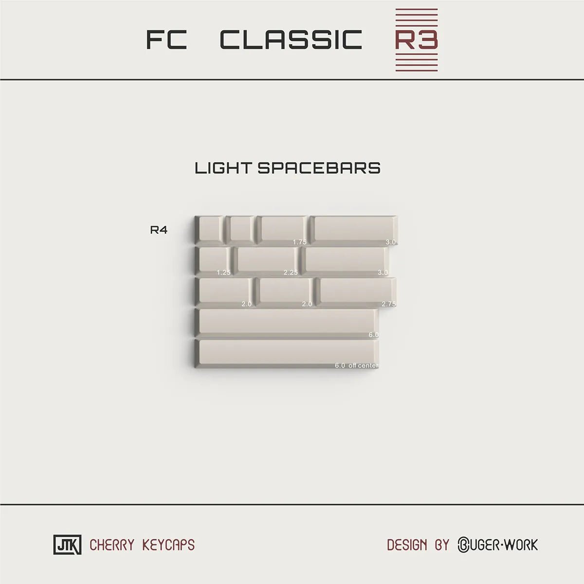 jtk classic fc r3 keycap set 171968