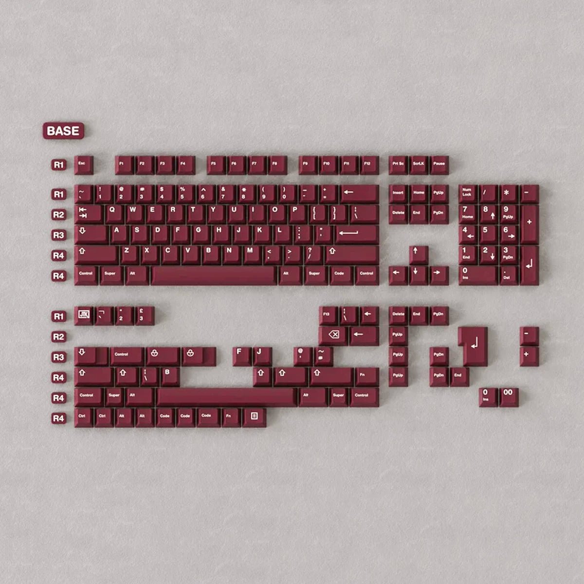 jtk ride keycap set 890102