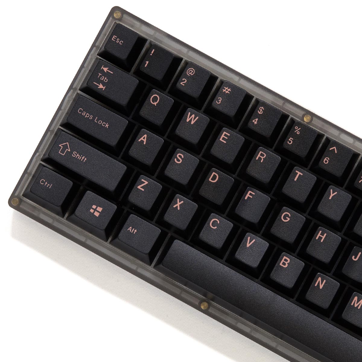 black abs keycaps