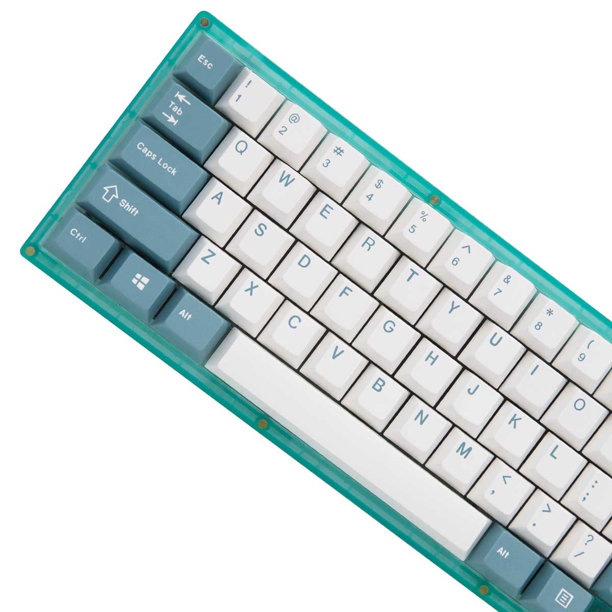 teal keycap set