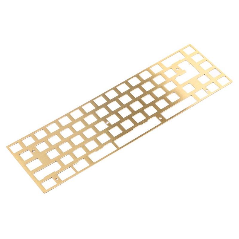 KBDfans 65% Brass Plate