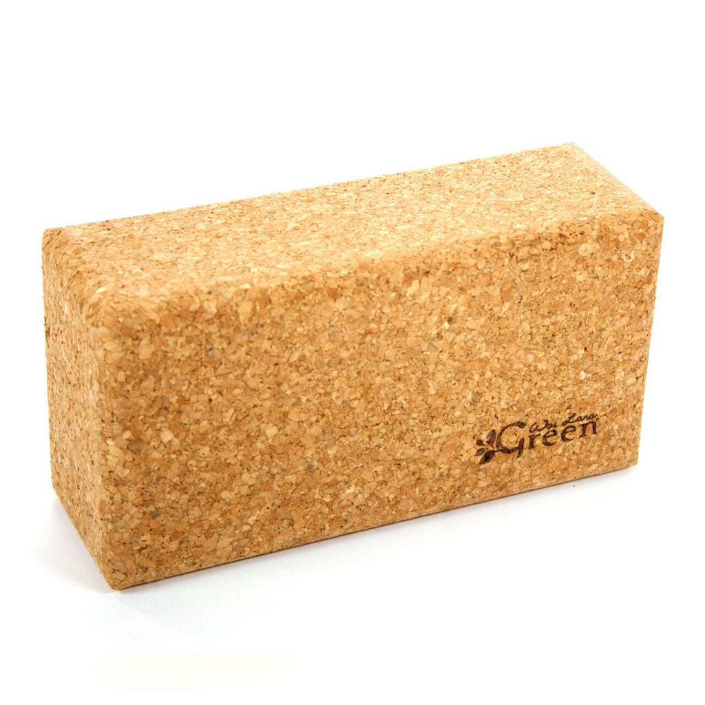 Eco friendly cork yoga block