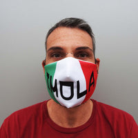 mascherina bandiera italiana imola