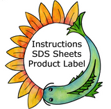 Instructions, SDS Sheets and Label