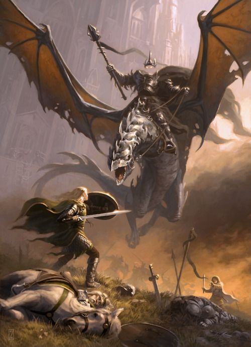 Black & Moon : Legend of Knights, Legend of the Sword [MK] 13-eowyn-vs-roi-soircier