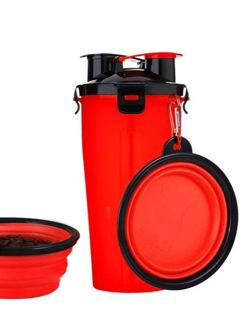 2 In 1 Pet Water/Food Bowl - Madison's Mutt Mall