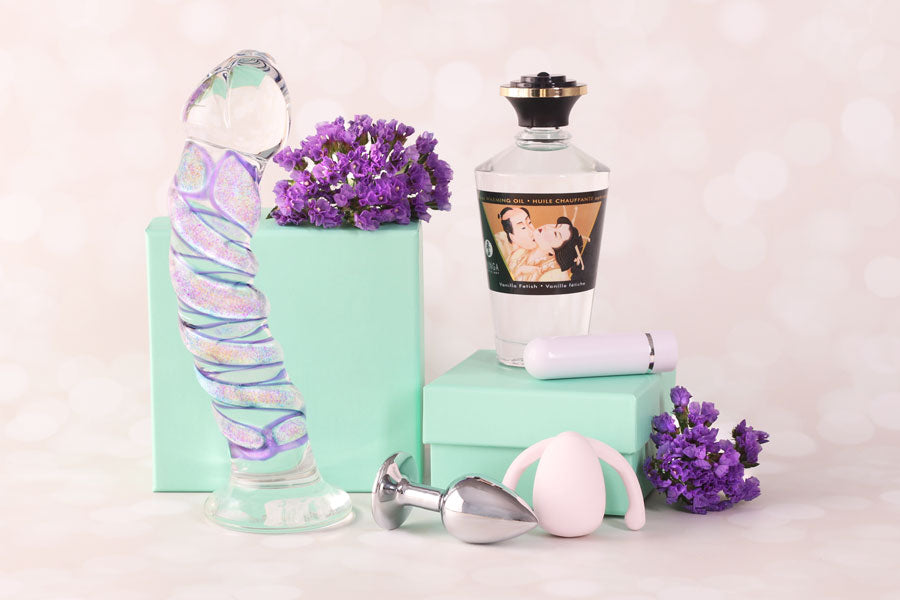 Dildo, Gift box, flowers, Sex Toy Anniversary Gifts