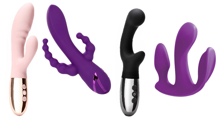 Dual And Triple Stimulating Vibrators