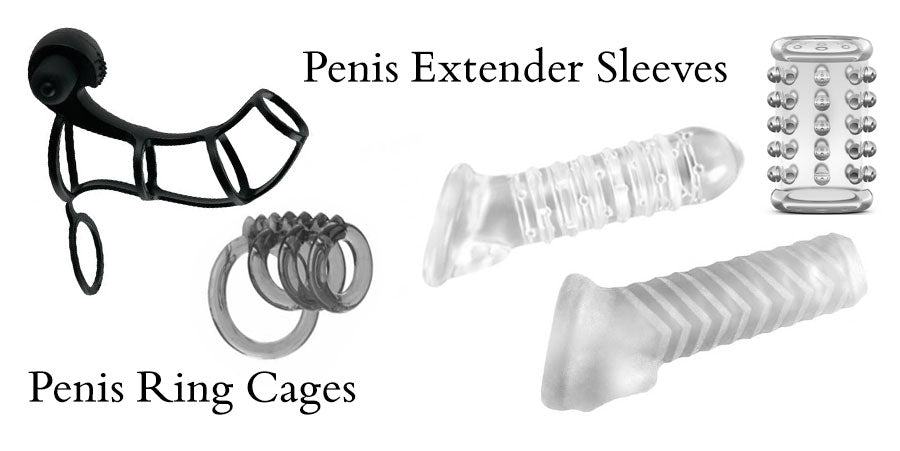 Penis Extenders & Penis Sleeves Diagram