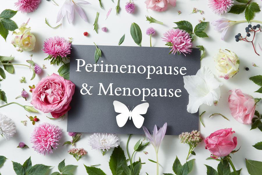 Flowers with Butterfly and Perimenopause & Menopause