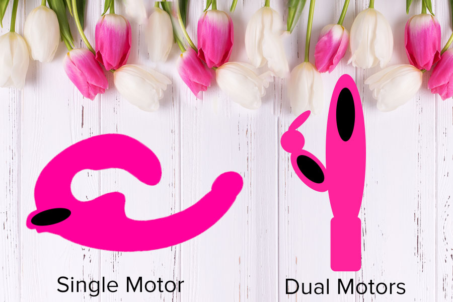 Rabbit VIbrator Motors Diagram