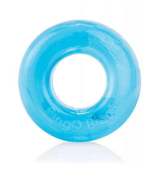 Screaming O SlingO Silicone Penis Ring with Contoured Sling Blue