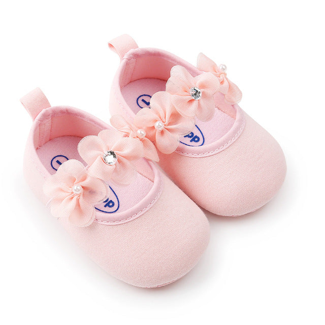 baby girl pearl shoes