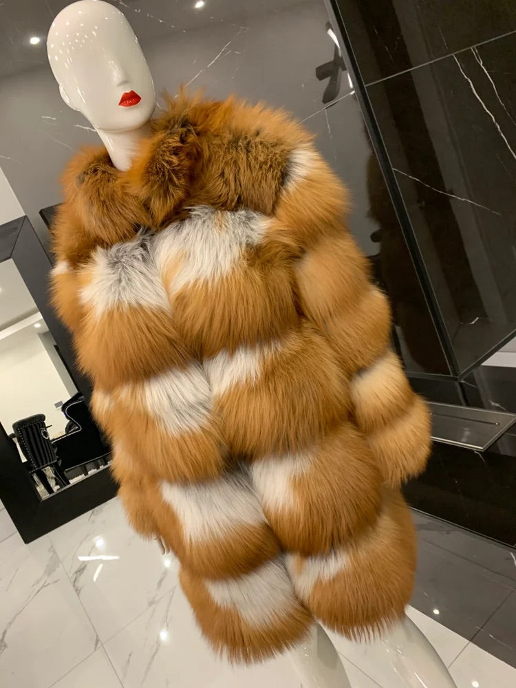 Allison Elizabeth Brown  Opulent Convertible Fox Custom Coat (4 weeks –  Fashion Bomb Daily Shop