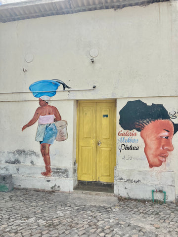 Mural in Tarrafal, Cape Verde Island