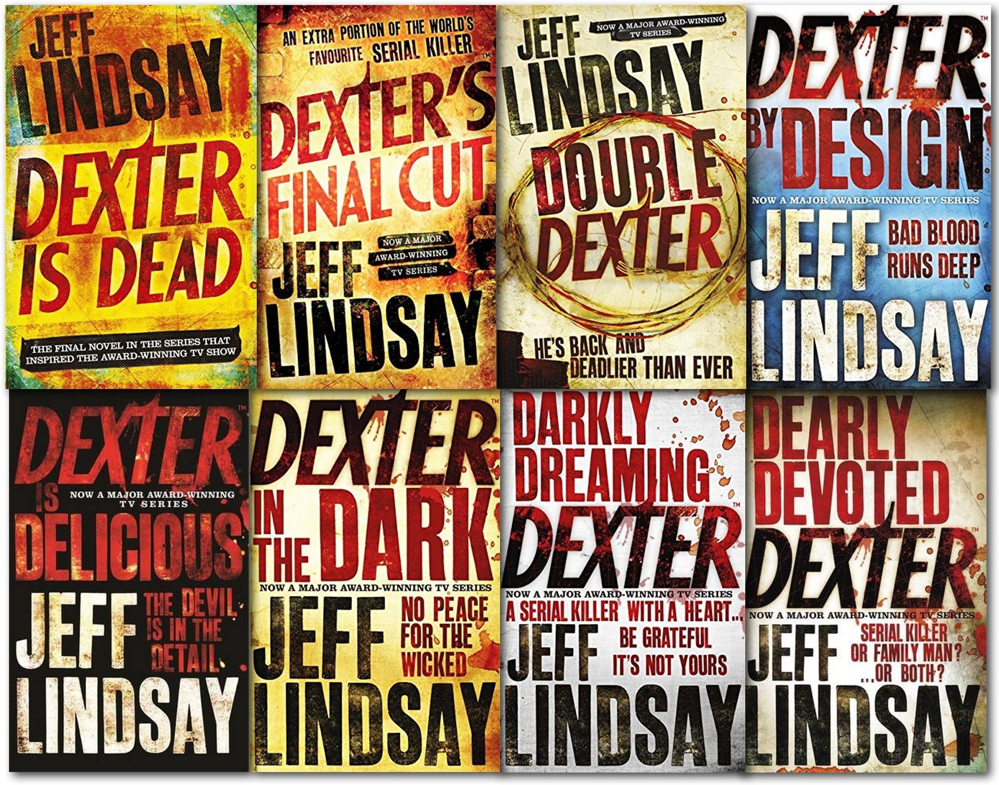 Jeff Lindsay Novel Dexter Series Collection 8 Books Set (Dexter