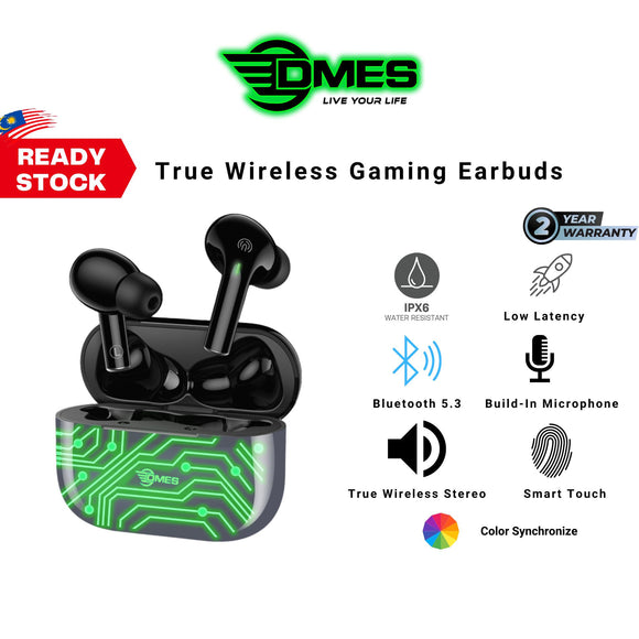 DMES DE8 Pro Wireless Earbuds Stereo Sport Gaming Bluetooth 5.1 TWS Ea ...