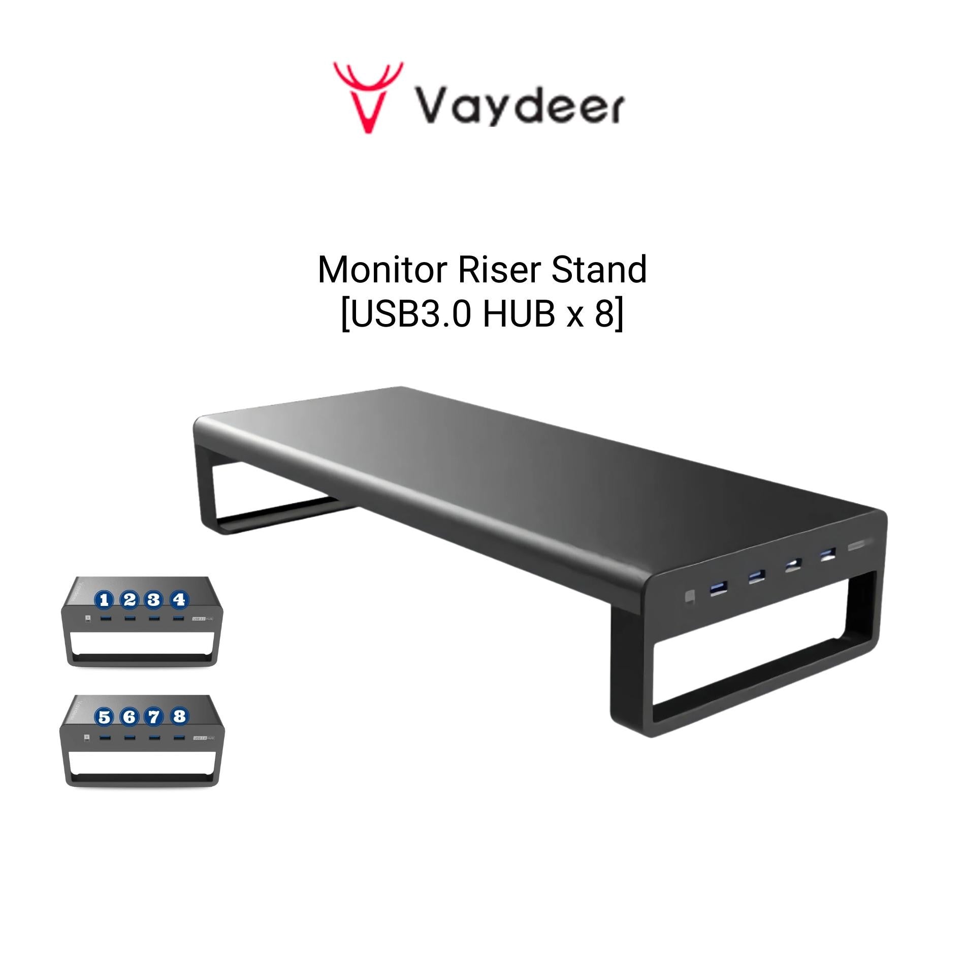 8 inch monitor riser