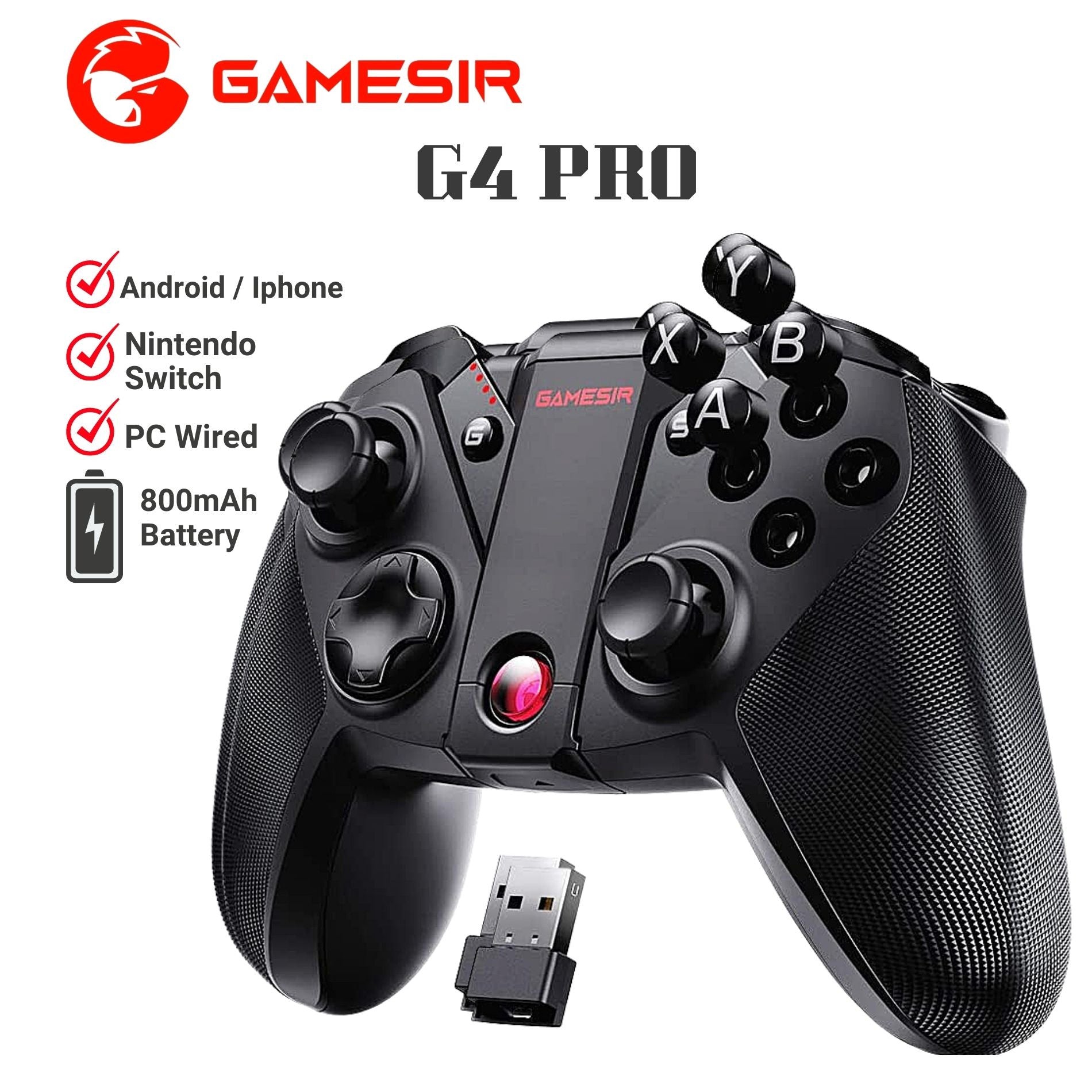 GameSir G4 Pro Wireless Game Controller iPhone, Android, Switch, a – IRGOTECH