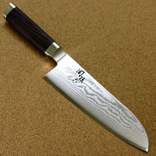 Kai Seki Magoroku Damascus Santoku Knife 165mm AE5200