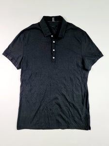 Camisa Polo, RW&CO - Negro (Talla: L/G)