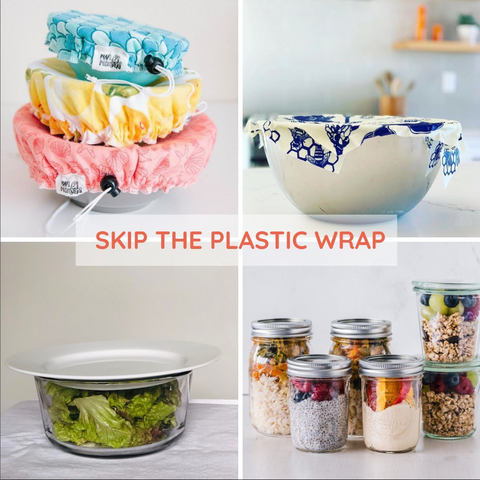 Plastic free food wrap alternatives