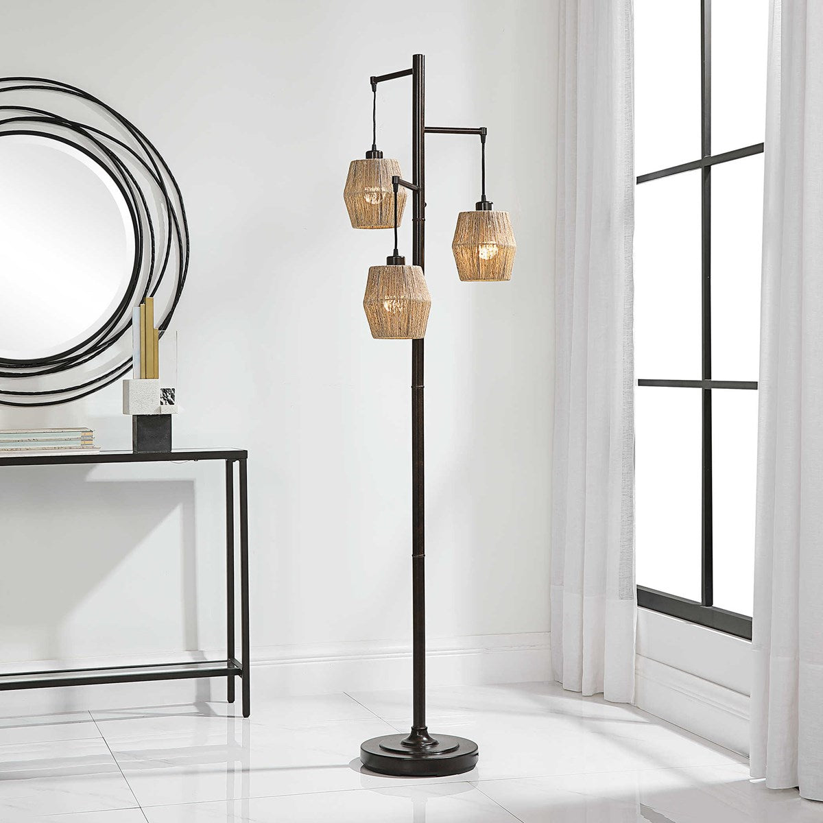 Shop of the Crafters Large Floor Lamp. W4409 - joenevo