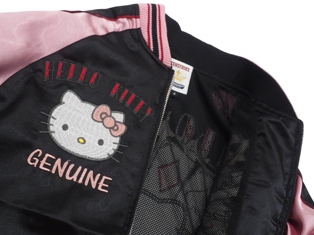 Hello Kitty キティ トランプ ピンク色 スカジャン 福服堂 Fukufuku Dou