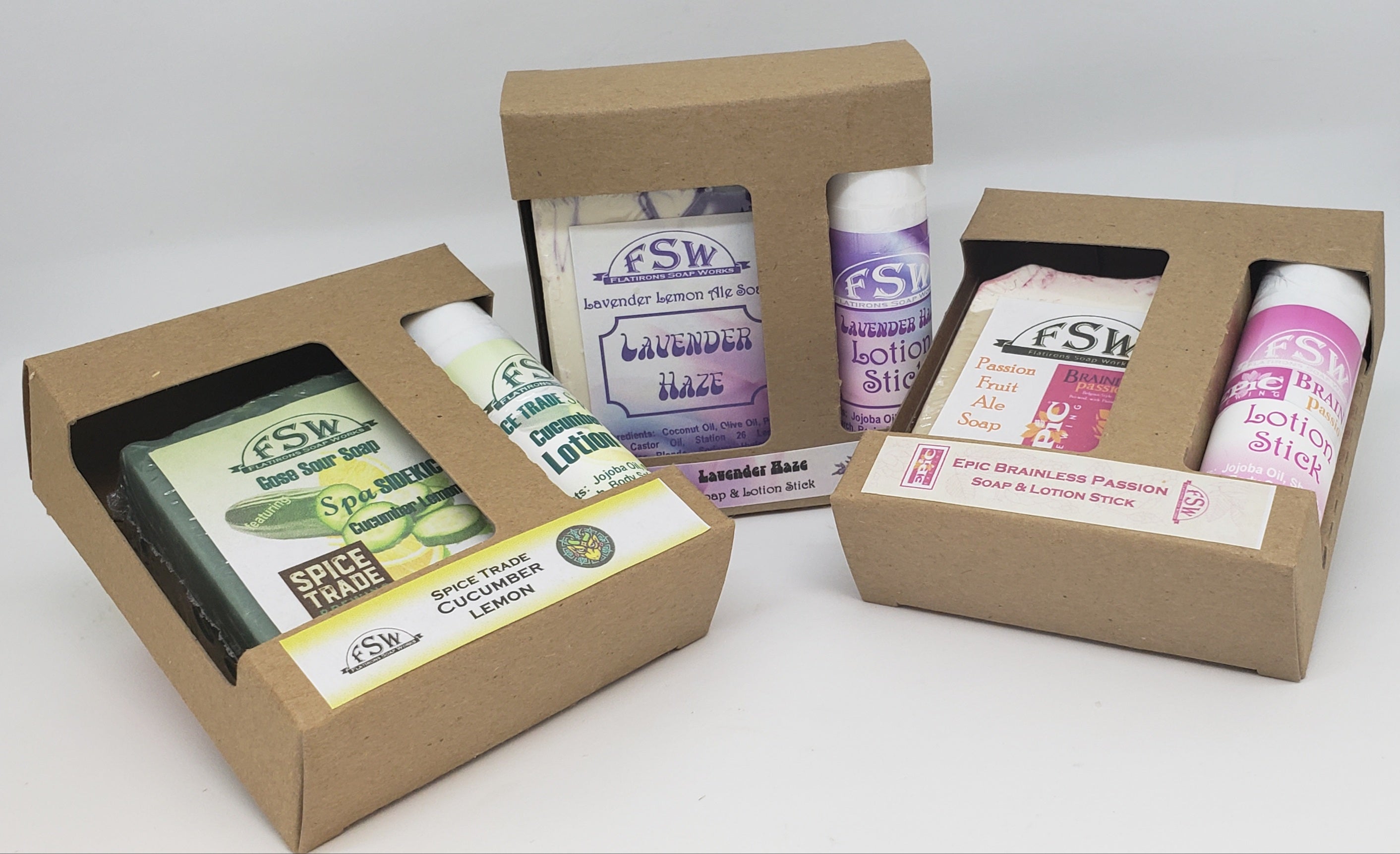 Soap and Lotion Stick Set