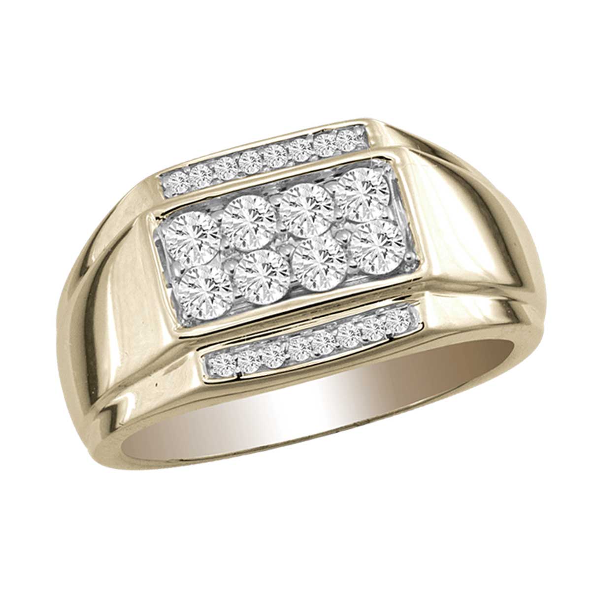 14K 0.75CT Diamond MEN'S RING