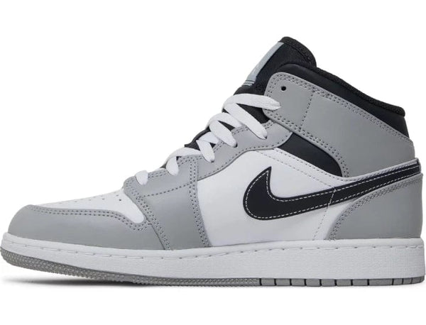 air jordan 1 mid light smoke grey womens