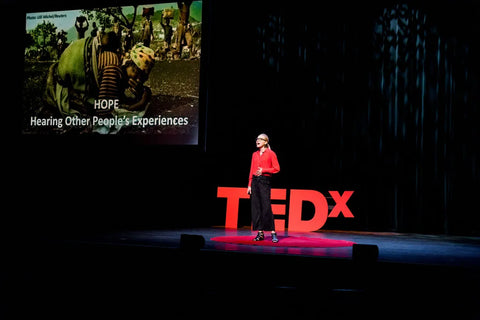 sara giving her tedx speech