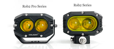 4inch Rob2 Pro Series Spot Driving Pods VS Rob2 Series Spot