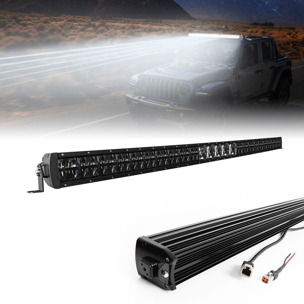 22inch Multi Spot-projector Laser Module Dual Row LED Light Bar