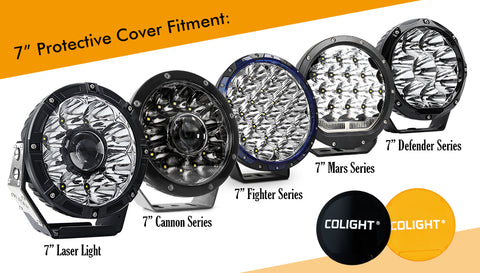 Protective Covers for 7inch Cannon series led driving lights