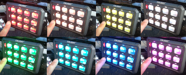 swtich panel with RGB control