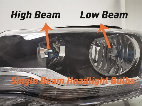 Kenntnisse über Dual-Beam- und Single-Beam-Scheinwerferlampen
