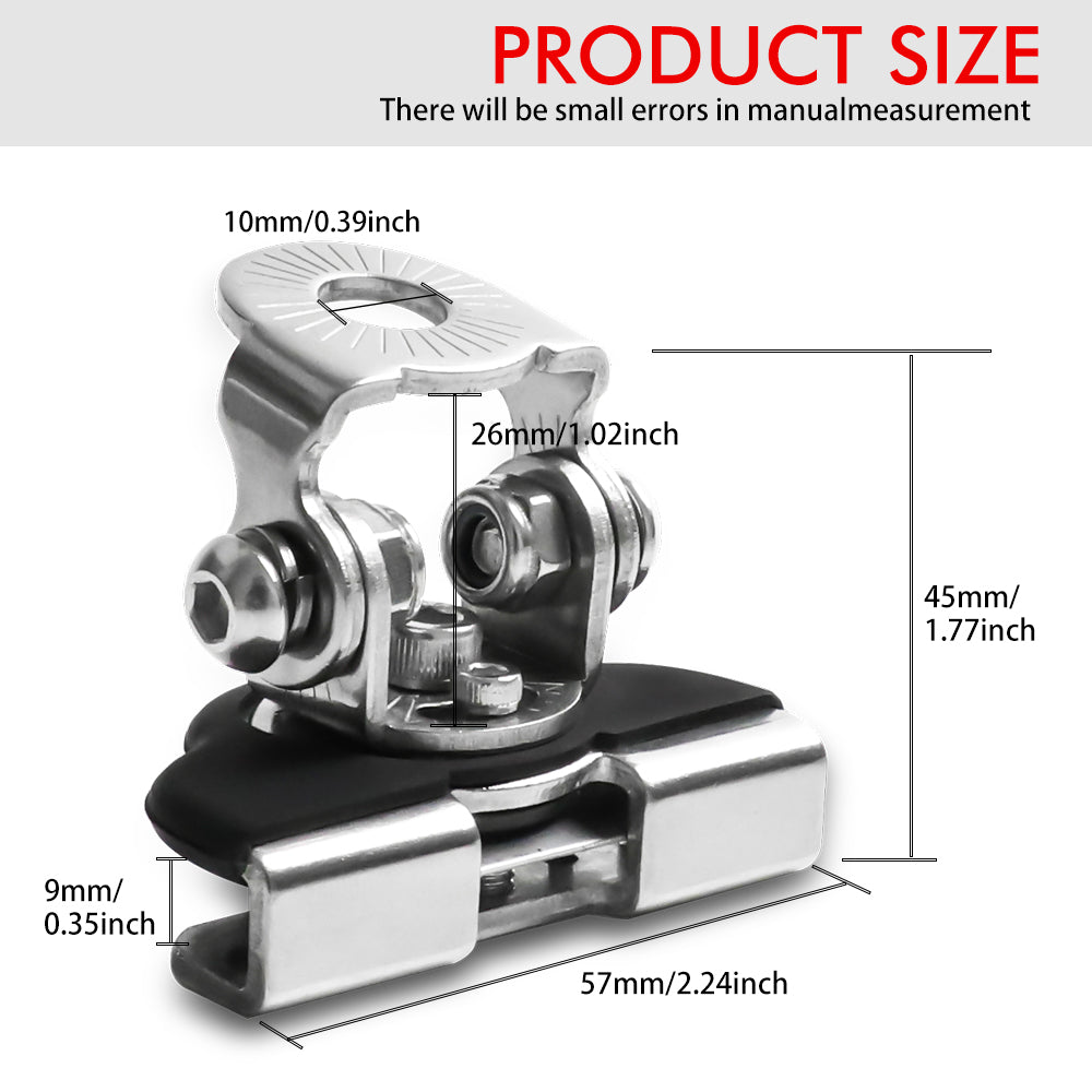 Starke magnetische Basis LED-Lichtleiste Universal-Seitenmontagehalter