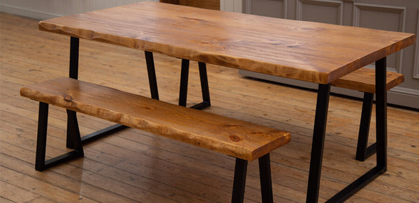 Natural Live Edge Tables