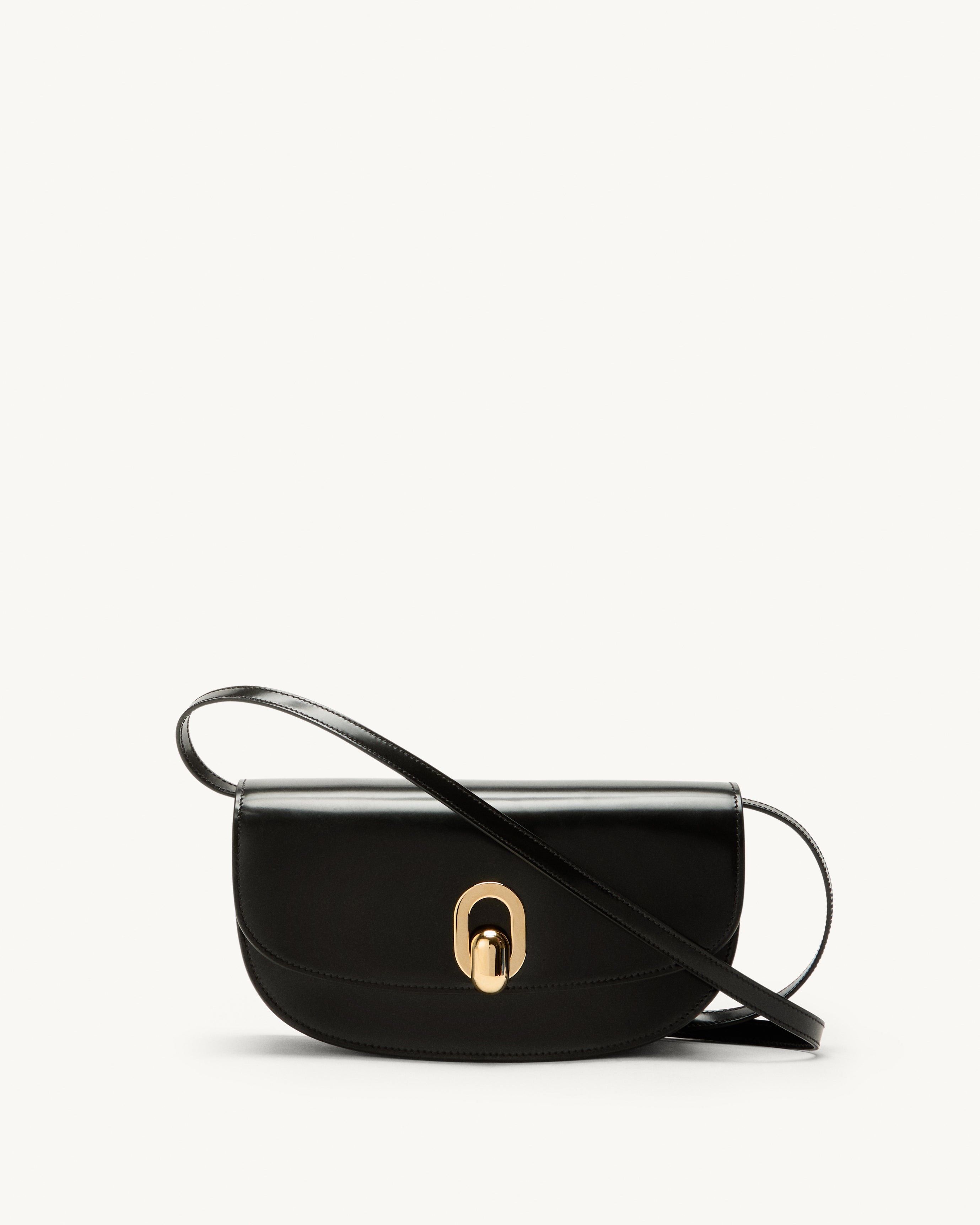 Savette ベージュ スモール Tondo バッグ Tondo Pouch in Bone Leather · Savette