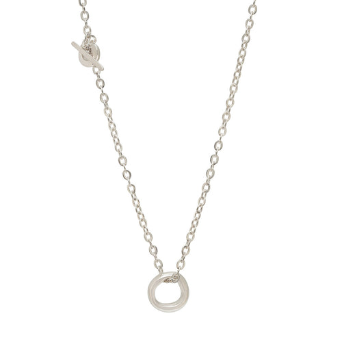 Daily Clover Silver Necklace, Diamond Cubic Zirconia .925 Dainty Sterl –  KesleyBoutique