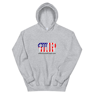 moniquetoohey Jeep Flag Unisex Hoodie