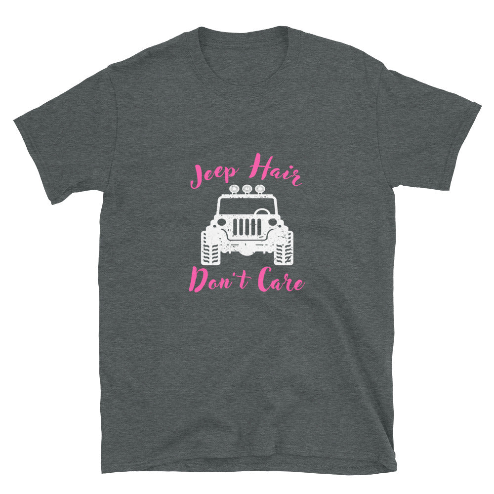 moniquetoohey Jeep Hair Don't Care Unisex Short-Sleeve T-Shirt