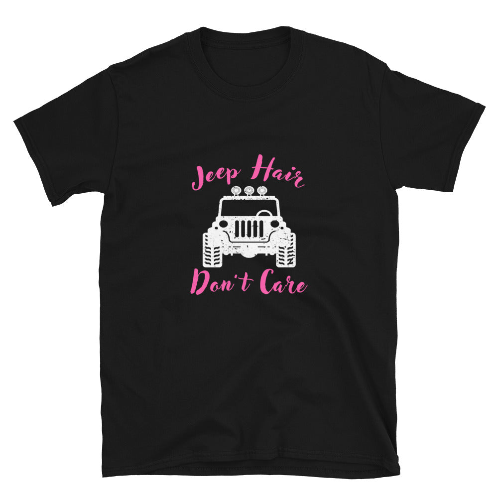 moniquetoohey Jeep Hair Don't Care Unisex Short-Sleeve T-Shirt