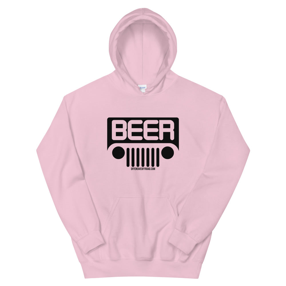 moniquetoohey Jeeps and Beer Unisex Hoodie